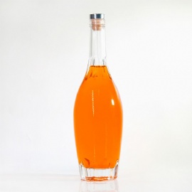 700ml glass bottle for vodka, tequila, gin, whiskey and other alcohol packaging