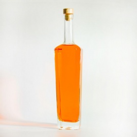 750ml glass bottle for vodka, tequila, gin, whiskey and other alcohol packaging