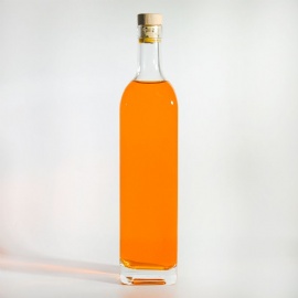 750ml glass bottle for vodka, tequila, gin, whiskey and other alcohol packaging