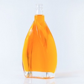 500ml glass bottle for vodka, tequila, gin, whiskey and other alcohol packaging