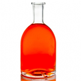 750ml glass bottle for vodka, tequila, gin, whiskey and other alcohol packaging