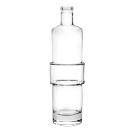 700ml glass bottle for vodka, tequila, gin, whiskey and other alcohol packaging