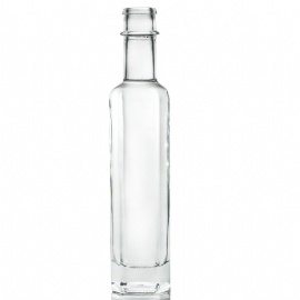 250ml glass bottle for vodka, tequila, gin, whiskey and other alcohol packaging