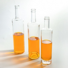 500ml glass bottle for vodka, tequila, gin, whiskey and other alcohol packaging