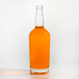 750ml glass bottle for vodka, tequila, gin, whiskey and other alcohol packaging