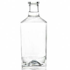 500ml glass bottle for vodka, tequila, gin, whiskey and other alcohol packaging