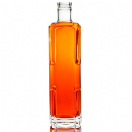 750ml glass bottle for vodka, tequila, gin, whiskey and other alcohol packaging